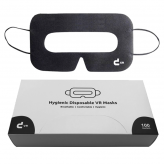 Universal VR Masken mit Aufbewahrungsbox (100 Stück, schwarz)